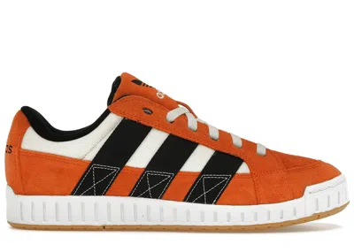 ADIDAS ORIGINALS MEN'S ADIDAS LWST SNEAKERS IN ORANGE/CORE BLACK/OFF WHITE