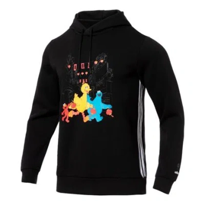 ADIDAS ORIGINALS Men's adidas neo Cartoon Pattern Sports Pullover Black
