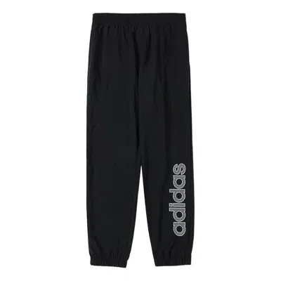 ADIDAS ORIGINALS Men's adidas neo Pants Alphabet Printing Breathable Casual Woven Sports Pants/Trousers/Joggers Autum