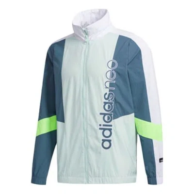 ADIDAS ORIGINALS Men's adidas neo SS TT / WB Sports Dotted Green Jacket