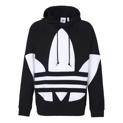ADIDAS ORIGINALS Men's adidas originals Large Logo Drawstring Black Pullover