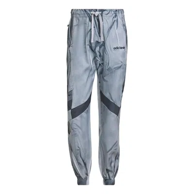 ADIDAS ORIGINALS Men's adidas originals Logo Colorblock Printing Lacing Bundle Feet Sports Pants/Trousers/Joggers Gra