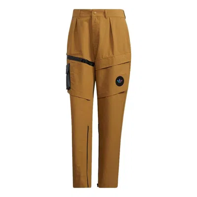 ADIDAS ORIGINALS Men's adidas originals Prem Wvn Pnt Casual Cargo Sports Pants/Trousers/Joggers Orange