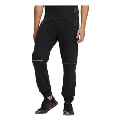 ADIDAS ORIGINALS Men's adidas originals Solid Color Casual Sports Pants/Trousers/Joggers Black