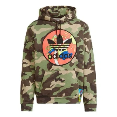 ADIDAS ORIGINALS Men's adidas originals x JEREMY SCOT Crossover Pattern Fleece Multi-Color