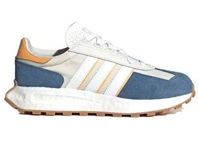 ADIDAS ORIGINALS MEN'S ADIDAS RETROPY GREY BLUE ORANGE SNEAKERS IN ORBIT GREY/CLOUD WHITE/ALTERED BLUE