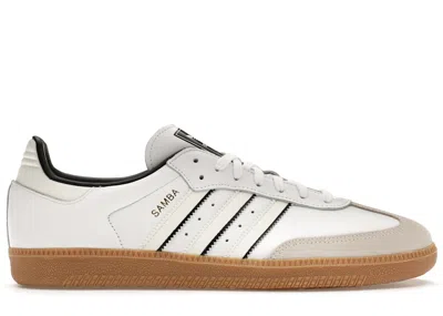 ADIDAS ORIGINALS MEN'S ADIDAS SAMBA OG SNEAKERS IN OFFIN WHITE/OFF WHITE/CORE BLACK