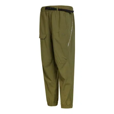 ADIDAS ORIGINALS Men's adidas Solid Color Logo Casual Joggers/Pants/Trousers Autumn Green