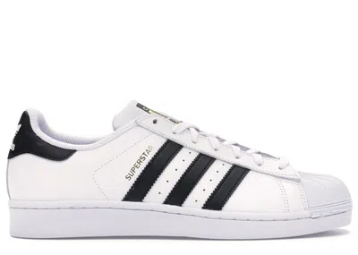 ADIDAS ORIGINALS MEN'S ADIDAS SUPERSTAR SNEAKERS IN CLOUD WHITE/CORE BLACK
