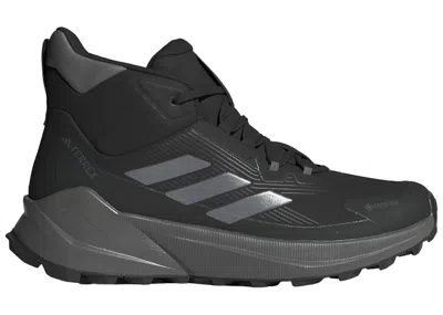 ADIDAS ORIGINALS MEN'S ADIDAS TERREX TRAILMAKER 2.0 GORETEX GREY SNEAKERS IN CORE BLACK/CARBON/GREY FOUR