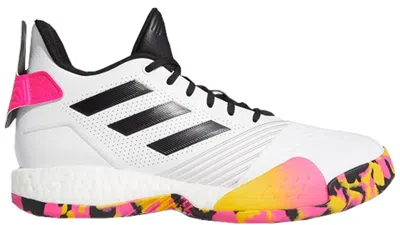 ADIDAS ORIGINALS MEN'S ADIDAS TMAC MILLENNIUM WHITE BLACK PINK SNEAKERS IN FOOTWEAR WHITE/CORE BLACK/SHOCK PINK
