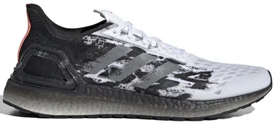 ADIDAS ORIGINALS MEN'S ADIDAS ULTRA BOOST PB SNEAKERS IN CLOUD WHITE/GREY THREE/CORE BLACK