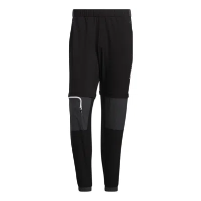 ADIDAS ORIGINALS Men's adidas Voyager Detachable Pants Elastic Waistband Bundle Feet Sports Pants/Trousers/Joggers Bl