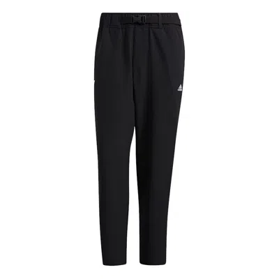 ADIDAS ORIGINALS Men's adidas Wj Wv Reg Pnts Belt Solid Color Sports Pants/Trousers/Joggers Black