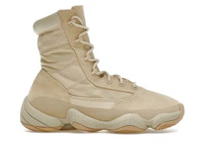 ADIDAS ORIGINALS MEN'S ADIDAS YEEZY 500 HIGH TACTICAL BOOT SNEAKERS IN SAND