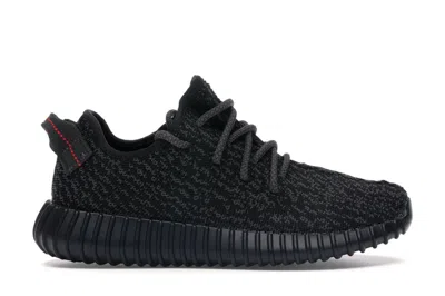 ADIDAS ORIGINALS MEN'S ADIDAS YEEZY BOOST 350 (2015) SNEAKERS IN PIRATE BLACK