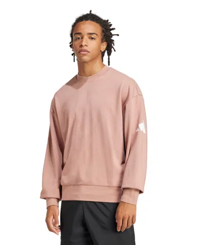 ADIDAS ORIGINALS MEN'S ESSENTIALS LOOSE FIT SWEATSHIRT