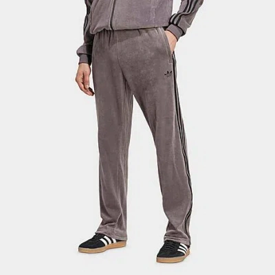 ADIDAS ORIGINALS MEN'S ORIGINALS ADICOLOR SUPERSTAR VELOUR TRACK PANTS
