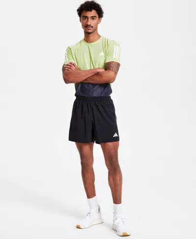 ADIDAS ORIGINALS MEN'S OWN THE RUN COLORBLOCKED SHORTS