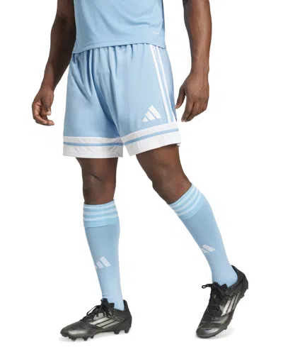 ADIDAS ORIGINALS MEN'S REGULAR-FIT SQUAD 25 LOGO SHORTS