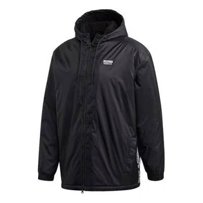 ADIDAS ORIGINALS adidas originals Men's Winterized Windbreaker Black