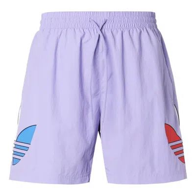 ADIDAS ORIGINALS adidas originals MENS Tricol Logo Sports Swimming Short Pants Purple