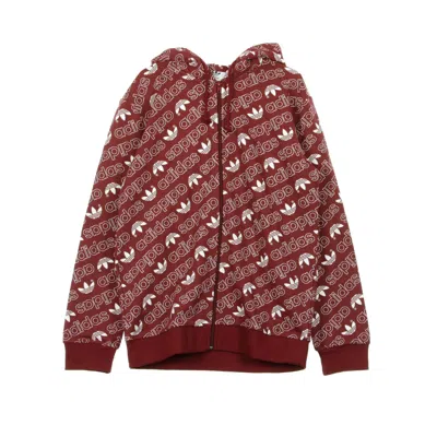 ADIDAS ORIGINALS MONOGRAM MEN'S ZIP HOODIE FZ