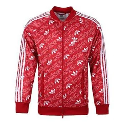 ADIDAS ORIGINALS adidas originals MONOGRAM TT Sports Jacket Red