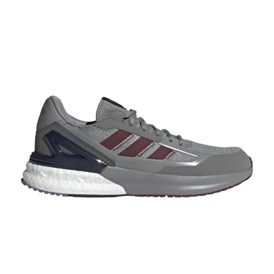 ADIDAS ORIGINALS NEBZED SUPER BOOST 'GREY BURGUNDY'