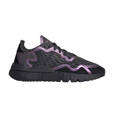 ADIDAS ORIGINALS NITE JOGGER FLUID 'BLACK PURPLE'