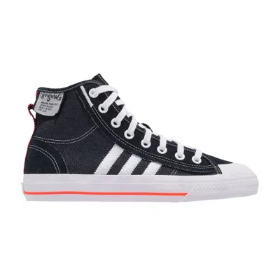 ADIDAS ORIGINALS NIZZA HI RF 'NAVY DENIM WHITE'