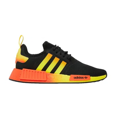 ADIDAS ORIGINALS NMD_R1 'BLACK ORANGE YELLOW GRADIENT'