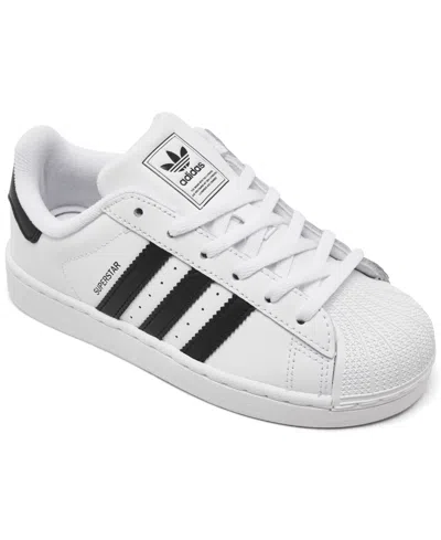 ADIDAS ORIGINALS ORIGINALS LITTLE KIDS' SUPERSTAR II CASUAL SNEAKERS FROM FINISH LINE
