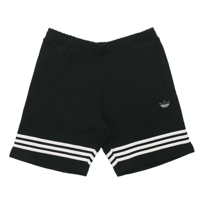 ADIDAS ORIGINALS adidas originals Outline Short Hollow Out Logo Sports Shorts Black