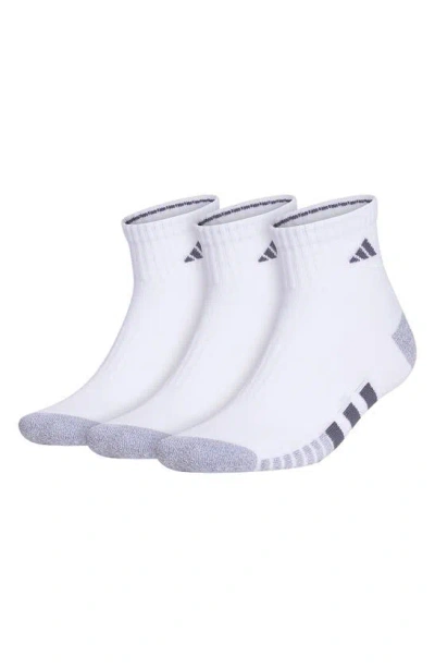 ADIDAS ORIGINALS PACK OF 3 CUSHIONED QUARTER SOCKS