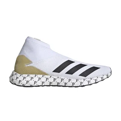 ADIDAS ORIGINALS PAUL POGBA X PREDATOR 20.1 TRAINERS 'WHITE GOLD METALLIC'