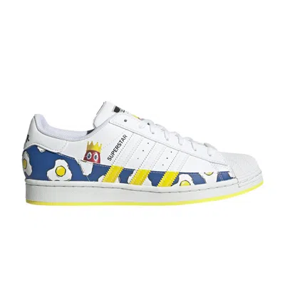ADIDAS ORIGINALS PHILIP COLBERT X SUPERSTAR 'SAVE THE LOBSTER - FRIED EGGS'