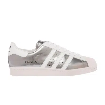 ADIDAS ORIGINALS PRADA X SUPERSTAR 'SILVER METALLIC'