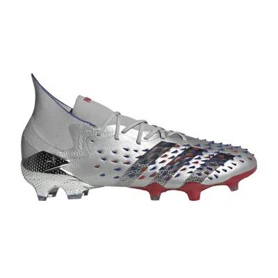 ADIDAS ORIGINALS PREDATOR FREAK.1 FG 'DEMONSKIN - SILVER METALLIC'