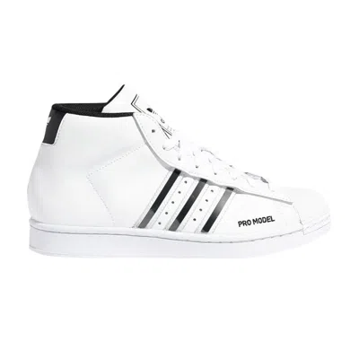 ADIDAS ORIGINALS PRO MODEL 'WHITE BLACK'