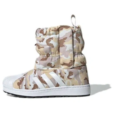 ADIDAS ORIGINALS (PS) adidas Originals Superstar Winter Boots 'White Camo Multi'