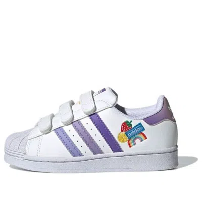 ADIDAS ORIGINALS (PS) adidas Superstar CF C 'Fruits & Rainbow Patches'