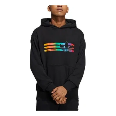 ADIDAS ORIGINALS adidas originals Rainbow Logo Printing Black
