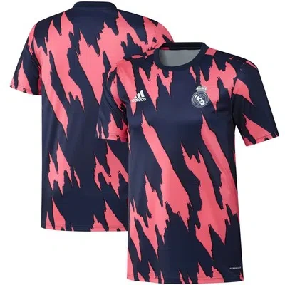 ADIDAS ORIGINALS REAL MADRID FOOTBALL PRE MATCH SHIRT TOP T-SHIRT SHORT SLEEVE ADIDAS MENS
