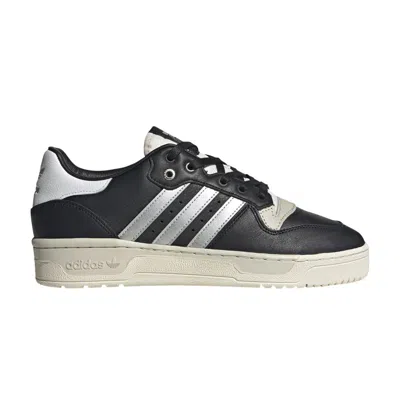 ADIDAS ORIGINALS RIVALRY LOW CONSORTIUM 'BLACK SILVER'
