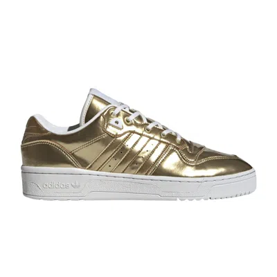 ADIDAS ORIGINALS RIVALRY LOW 'GOLD METALLIC'