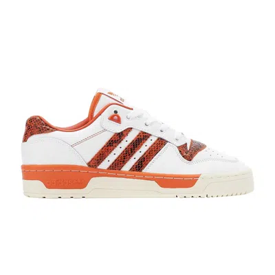 ADIDAS ORIGINALS RIVALRY LOW 'ORANGE SNAKESKIN'