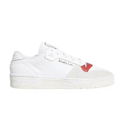 ADIDAS ORIGINALS RIVALRY LOW 'WHITE GLORY RED'