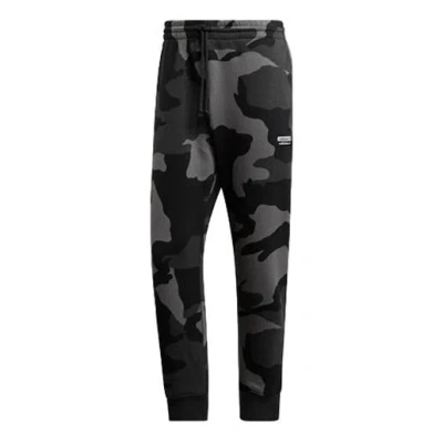 ADIDAS ORIGINALS adidas originals R.Y.V. Camo Sweatpants Black