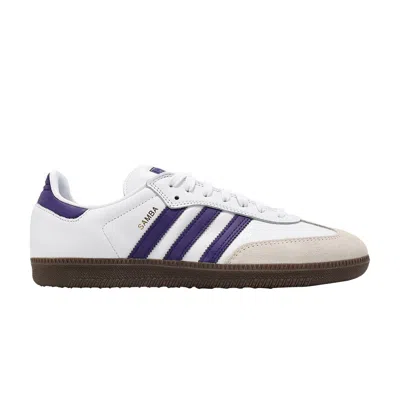 ADIDAS ORIGINALS SAMBA ADV 'WHITE COLLEGIATE PURPLE'